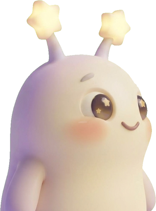 Lumi, the celestial companion, peeking in